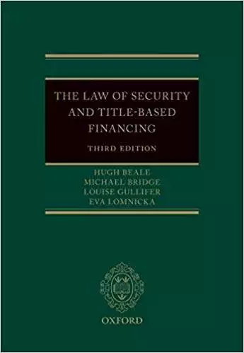 The Law of Security and Title-Based Financing (3rd Edition) - eBook