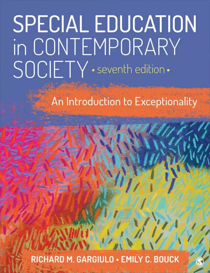 Special Education in Contemporary Society: An Introduction to Exceptionality (7th Edition) - ePub/PDF