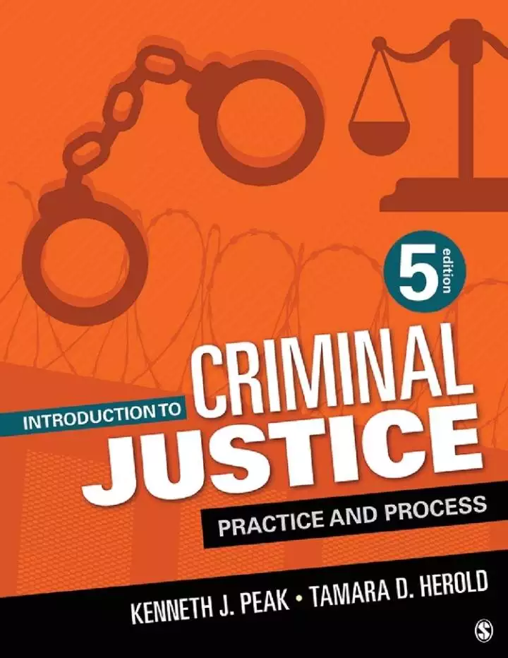 Introduction to Criminal Justice: Practice and Process (5th Edition) - PDF